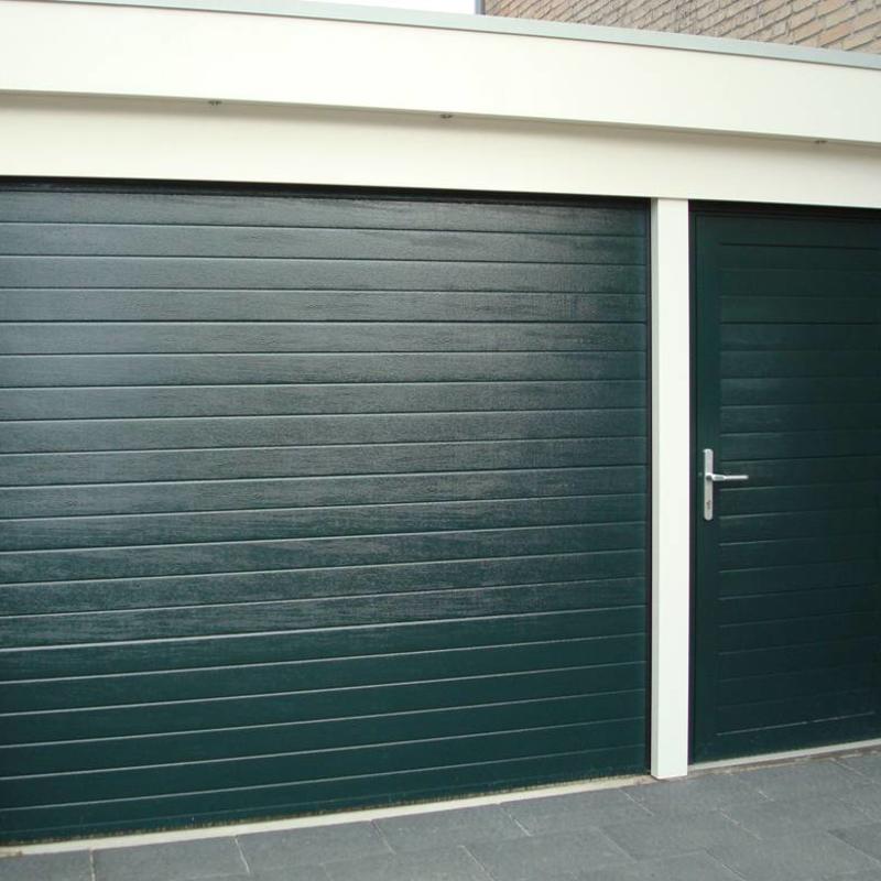 garagedeur met tochtwering